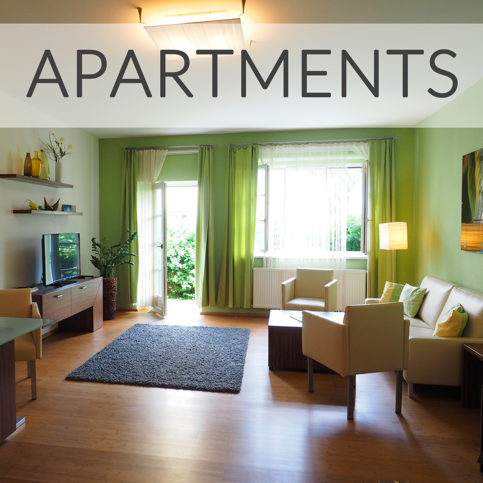 Apartment Bild grün Startseite